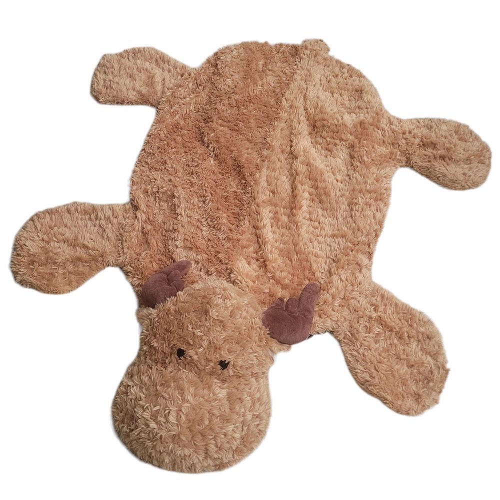 kids deer plush rug